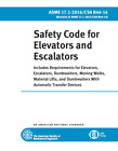 Safety Code for Elevators and Escalators 2016 Paperback Free Shipping