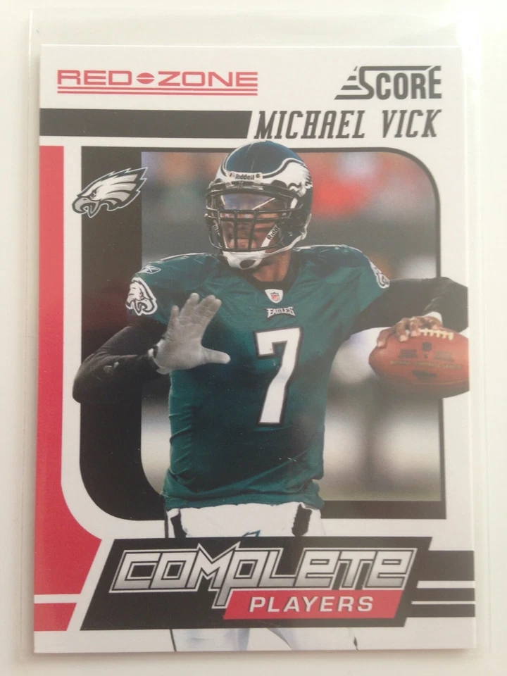 2011 Score Complete Players Red Zone Michael Vick Eagles Rare #13 Low Shipping - Image 1 of 1