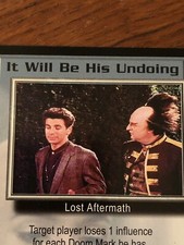 IT WILL BE HIS UNDOING DELUXE EDITION BABYLON 5 CCG RARE CARD NEAR MINT UNPLAYED