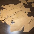 Brown Handmade Crafts Confetti Cut Paper Small Medium Art Material