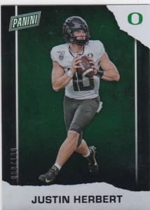 2021 Panini Father's Day #FB4 JUSTIN HERBERT FOIL #008/199 - Picture 1 of 1