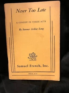 Never Too Late - Picture 1 of 2