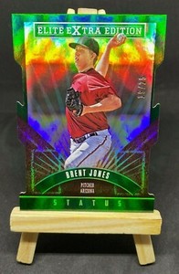 2015 Elite Extra Edition die cut cards - base, purple, blue, & emerald