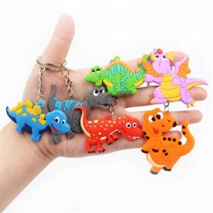 Theme DIY Gift Dinosaur Pendant Dinosaur Keychain Party Decor Dino Key Rings - Picture 1 of 12