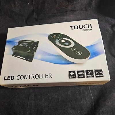 Touch LED single color Dimmer RF controller Wireless 18A 216W For LED strip - Image 1 of 2