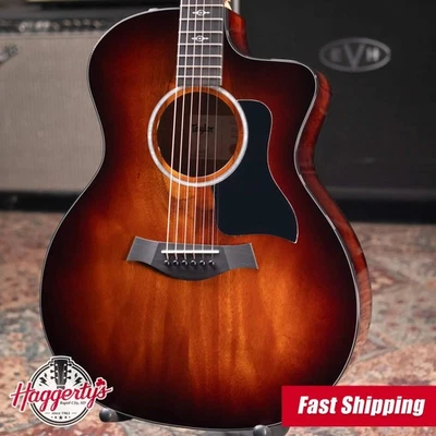 Taylor 224ce-K DLX Grand Auditorium Acoustic/Electric Guitar - Shaded Edgeburst - Image 1 of 4