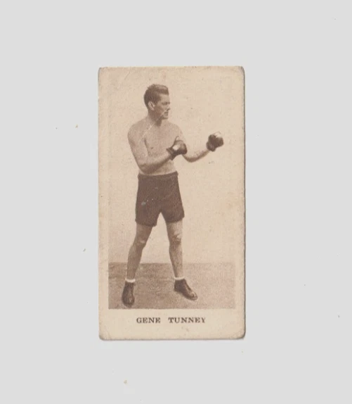 1929 Godfrey Phillips Sporting Champions Tobacco Boxing Gene Tunney #16 - Image 1 of 2