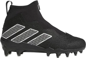 Adidas Nasty 2.0 Lineman Football Cleats Shoes Zip Up Black White GV8309 High - Picture 1 of 8