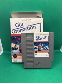 City Connection NES Aut&eacute;ntico. Probado. Caja y juego. Sin manual.