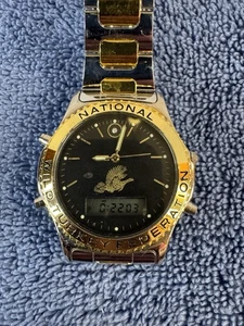 Vintage National Wild Turkey Federation Analog and Digital Watch New Battery - Picture 1 of 6