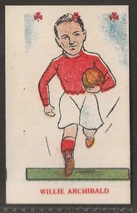 KIDDYS FAVOURITES-POPULAR PLAYERS FOOTBALL 1950 (SHAMROCKS)-#14- STIRLING ALBION - Picture 1 of 2