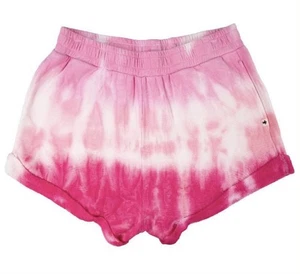 New Simply Southern Shorts Womens M Pink Tie-Dye Stretch Pull On Medium NWT - Picture 1 of 2