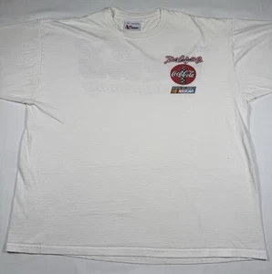 Camiseta De Colección Y2K Chase Authentics Coca-Cola Racing Family NASCAR XL Blanca - Imagen 1 de 10