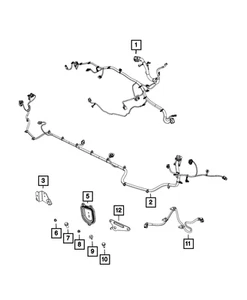 Genuine Mopar Front End Module Wiring 68361101AD - Picture 1 of 4
