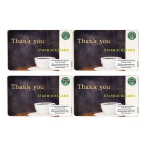 Starbucks USA Gift Card / THANK YOU 2009 / NEW Good Condition_S72 - Picture 1 of 1