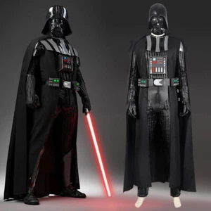 Star Wars Darth Vader Outfit Zubehör Herren Halloween Cosplay Kostüm komplettes Set - Bild 1 von 18