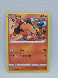 Tepig 023/163 Cosmos Holo NM Pokemon TCG Card- Battle Styles - Picture 1 of 2