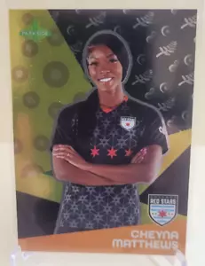 2023 PARKSIDE NWSL VOLUME 2 CHEYNA MATTHEWS OCEANIA INSERT #5 CHICAGO RED STARS - Picture 1 of 2