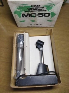 TRIO MC-50 Stand Microphone Kenwood HAM Radio 4 Pin - Picture 1 of 10