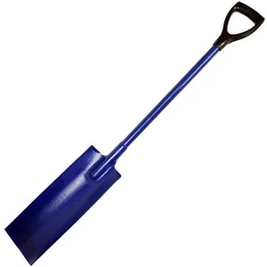 Steel Drain Spade Shovel Drainage Post Hole Trench Plastic YD Handle Grip - Picture 1 of 2