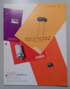1965 Arco Capacitor Catalog 27th Edition - Elemco Arcolytic Vintage - Picture 1 of 11