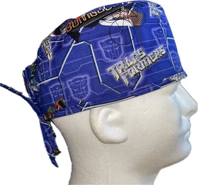 Transformers Circuits Scrub Hat Chemo Cap - Image 1 of 4