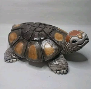 Turtle by Artesania Rinconada - Vintage 1970's - Rare - Picture 1 of 13