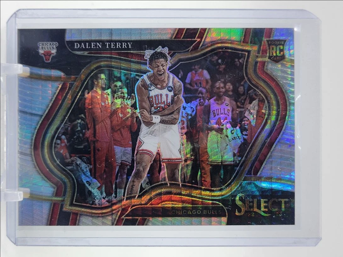 DALEN TERRY 2022-23 SELECT ROOKIE COURTSIDE LUCKY ENVELOPES RC 1/8 Q1269