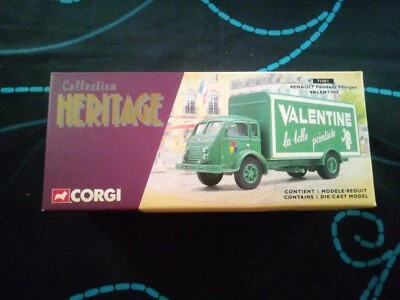 Corgi Heritage 71401 Renault Faineant Fourgon Valentine Die Cast 1/50 Vintange - Immagine 1 di 3
