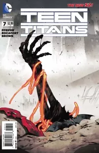 Teen Titans (2014) #7 casi nuevo cubierta de Kenneth Rocafort DC - Imagen 1 de 1