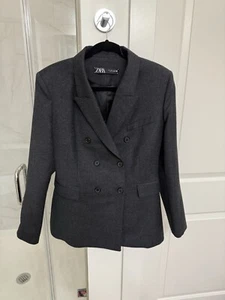Zara Blazer Jacket Size L - Picture 1 of 10
