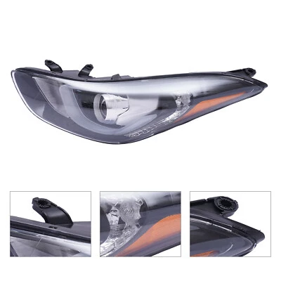 For 2014-2016 Hyundai Elantra Projector Headlight w/ LED Sport Driver Left Side - Imagem 1 de 4
