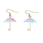 Resin Umbrella Earrings Miss Adorable Pendant Earbobs Dangle