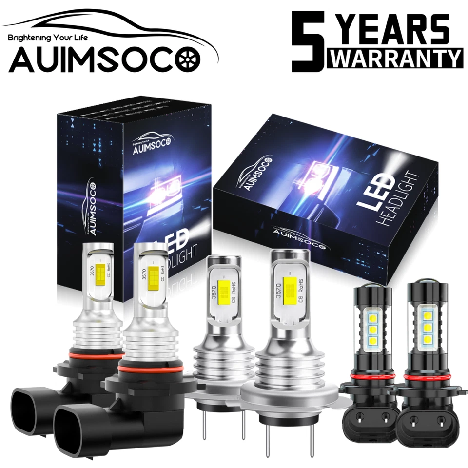 Combo de faros antiniebla LED para Subaru Outback 2005 2006 2007 2008 2009 Foto 1 de 4