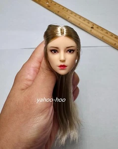 YMTOYS 1/6 Cabeza Femenina Esculpida PÁLIDO YMT084 D Para 12" TBLeague PHICEN Figura Muñeca - Imagen 1 de 4