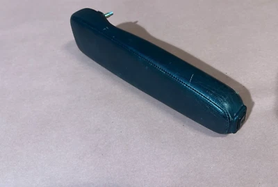 Reposabrazos de cuero asiento delantero derecho negro OEM #90300 BMW E34 525I 530I 535I 540I Foto 1 de 4