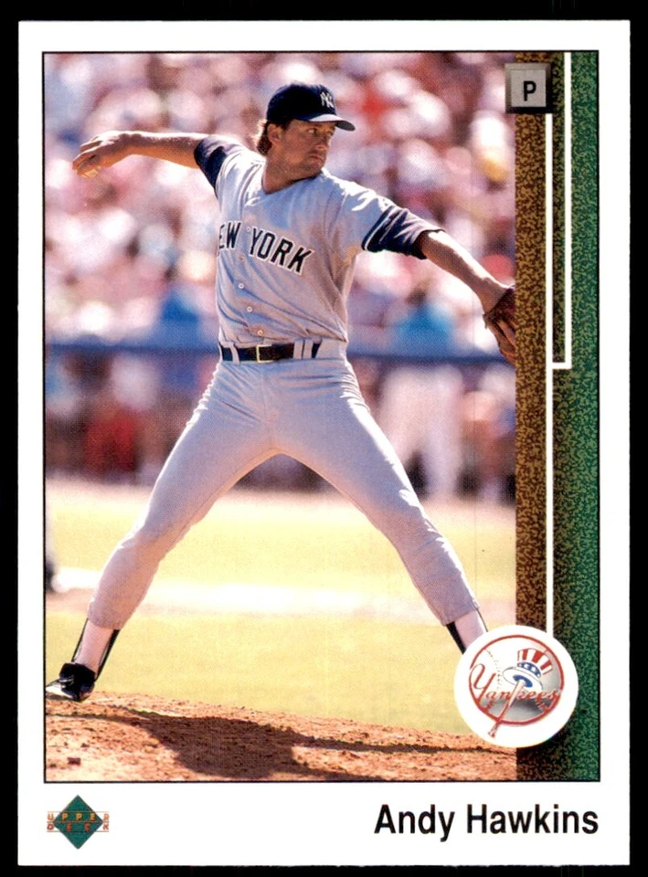 1989 Upper Deck Andy Hawkins Baseball cards #708 - Image 1 of 2