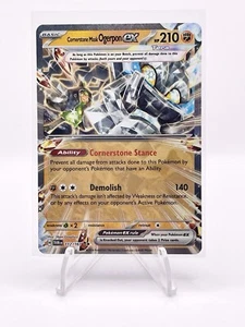 Máscara Cornerstone Ogerpon ex 112/167 Sv06: Twilight Masquerade Holo - Imagen 1 de 3