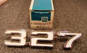 1969 Camaro 327 Fender Emblem 3953625 3938667 NOS OEM GM - Picture 1 of 1