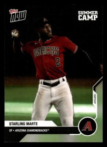 Starling Marte 2020  Topps Now Road to Opening Day - #OD-511   Arizona
