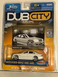 JADA DUB CITY OLDSKOOL MERCEDES-BENZ S55 AMG WHITE 1:64 WAVE 13 W13 143    #78 - Picture 1 of 5