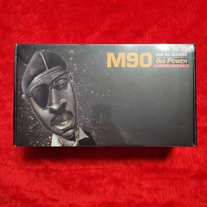 M90 MINI BOOMBOX SLICK RICK GHETTO BLASTER Bluetooth Speaker RC-M90BSR Big Power - Picture 1 of 8