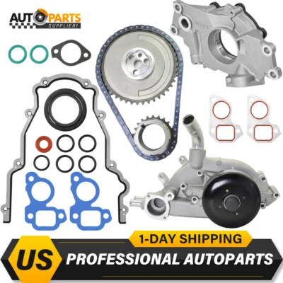 Water Pump Kits for Chevy Silverado Tahoe GMC Sierra Cadillac 4.8L 5.3L 6.0L - Image 1 of 4