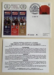 Burnley-Sheff Utd/Millwall-Scun Play Off Finals 2009 Dawn First Day Cover - Picture 1 of 3