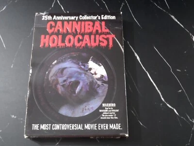 Cannibal Holocaust 1980 DVD 25th Lmtd Edition #’d 9134/11,111 Cult Gore Horror - Image 1 of 2