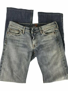Seven for all Mankind 7 Jeans "FLYNT" Premium Denim Size Women's 27 Light Wash - Picture 1 of 8