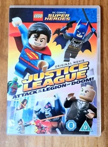 USED LEGO DC COMICS JUSTICE LEAGUE ATTACK OF THE LEGION OF DOOM DVD MINT CON'D  - Imagen 1 de 5