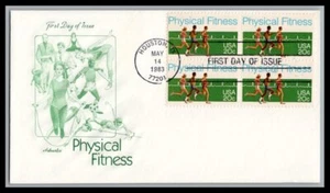 US FDC # 2041 20c Brooklyn Bridge block Artmaster 1983, 9p4216 - Picture 1 of 1