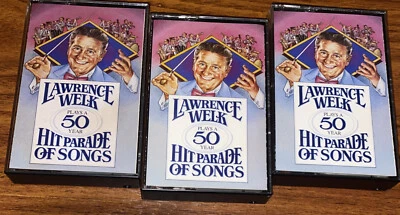 LAWRENCE WELK PLAYS A 50 YEAR HIT PARADE OF SONGS: Tapes 1,2,3 - Audio Cassettes Foto 1 de 3
