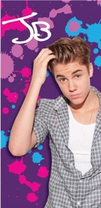 Justin Bieber Splotch Strandtuch Brandneu 30" x 60" - Bild 1 von 2